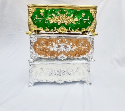 Picture of Luxury Style Tissue Box Fashion High Grade Home Office Hotel Car Facial Tissue Box Case Holder Tissue Box Paper HolderHome Hotel Decor