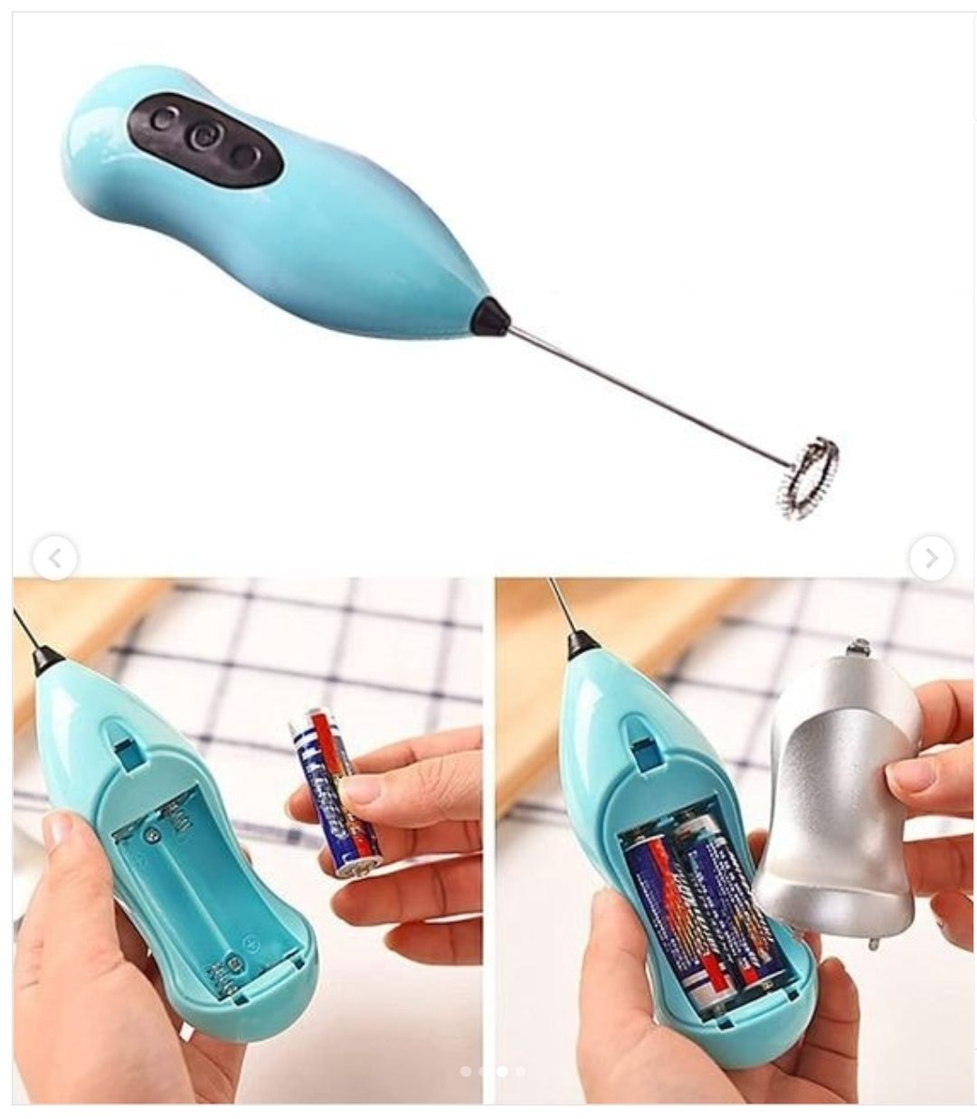 Picture of Hand Coffee Mixer, Portable Hand Blender for Lassi, Milk, Coffee, Egg Beater Mixer