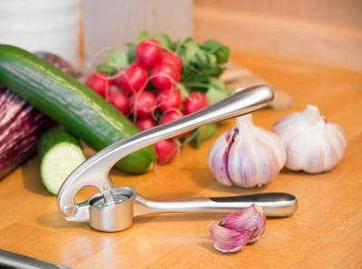 Picture of Garlic Press Chopper - Silver