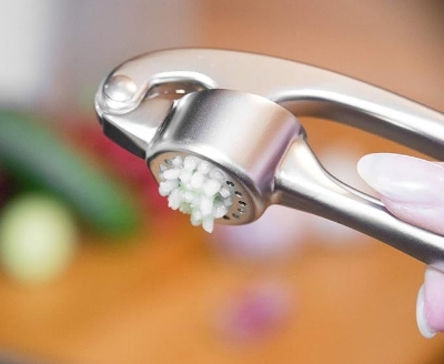 Picture of Garlic Press Chopper - Silver