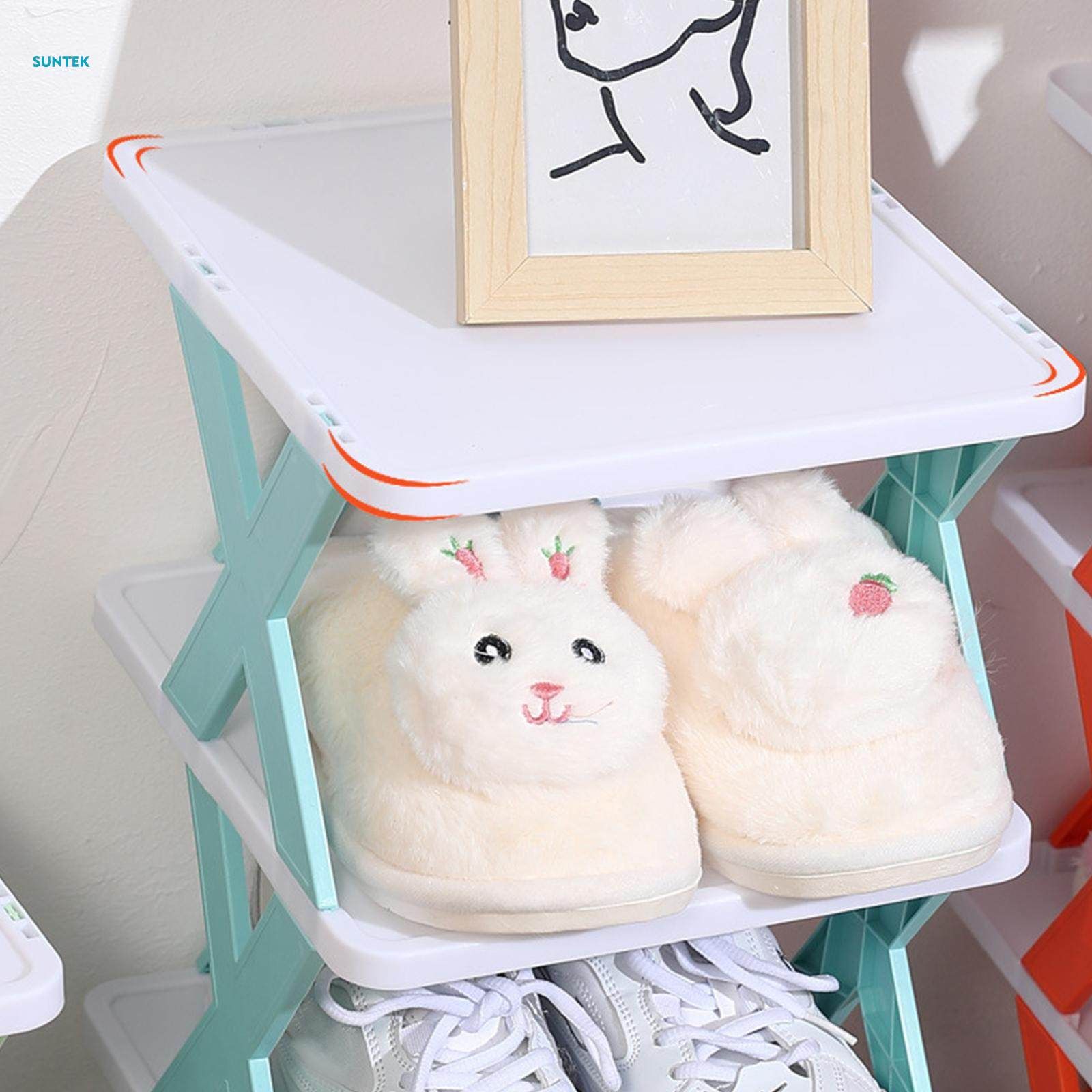 Picture of Portable 5 Layer Shoe Rack/ Portable Flexible Multifunctional Shoe Organiser