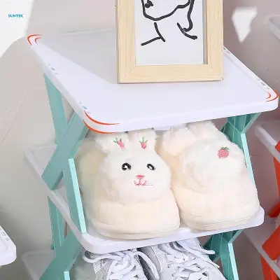 Picture of Portable 5 Layer Shoe Rack/ Portable Flexible Multifunctional Shoe Organiser