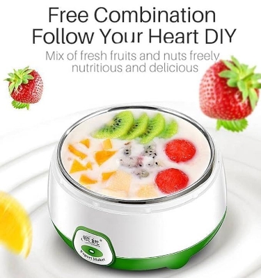 Picture of Automatic Stainless Steel Doi Yogurt Maker Machine/ Stainless Steel Inner Container Electric Yogurt Maker