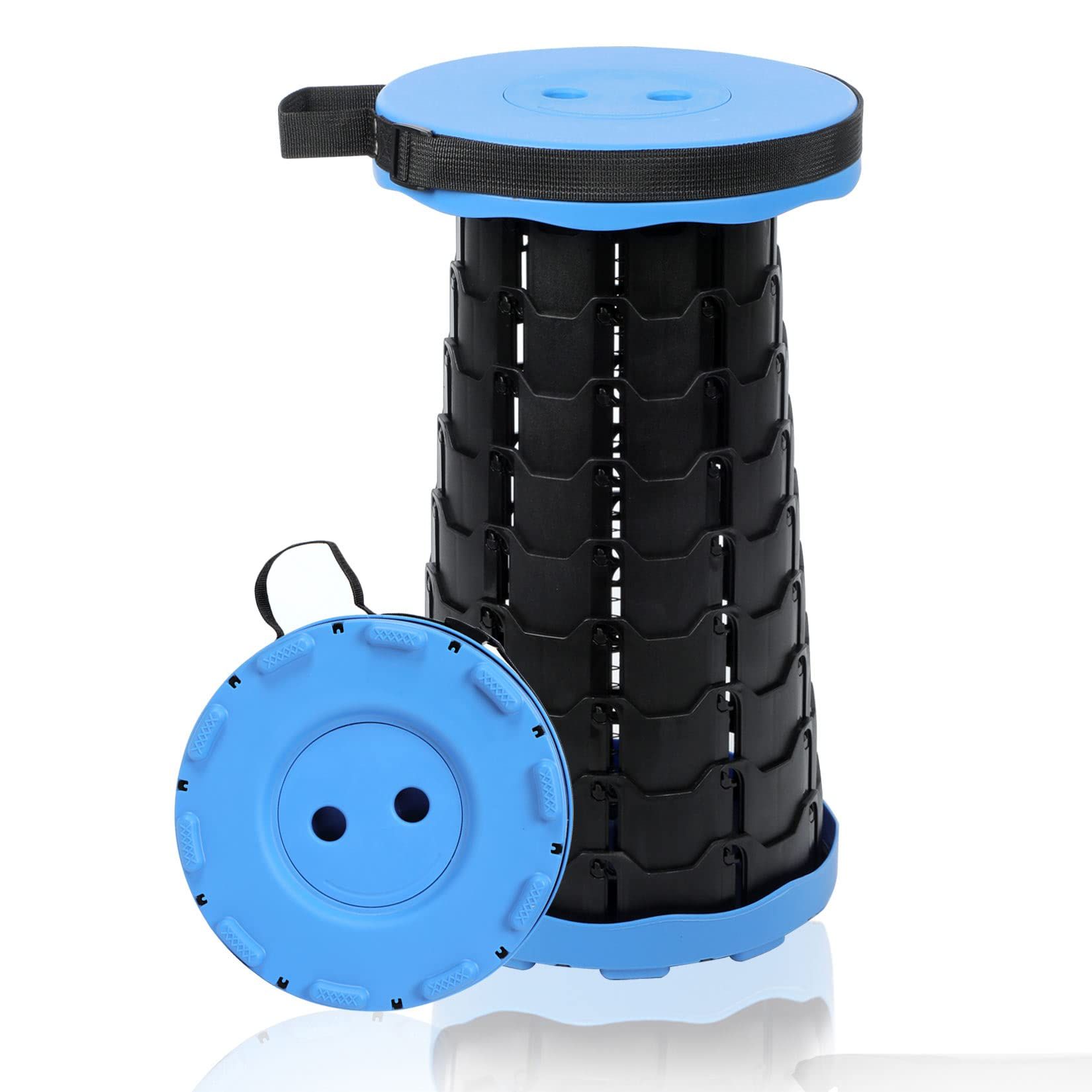 Picture of Magic Stool-Portable Folding Camping Chair Adjustable Height Plastic Fishing Chair