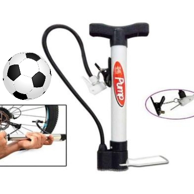 Picture of Pumper 3 in 1 Mini Hand Pumper for Football, Balloons and Bicycle Tires