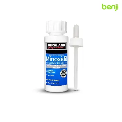 Picture of Kirkland Signature Topical Minoxidil 5% Extra Strength for Men Hair Regrowth Treatment - 1 Month Supply