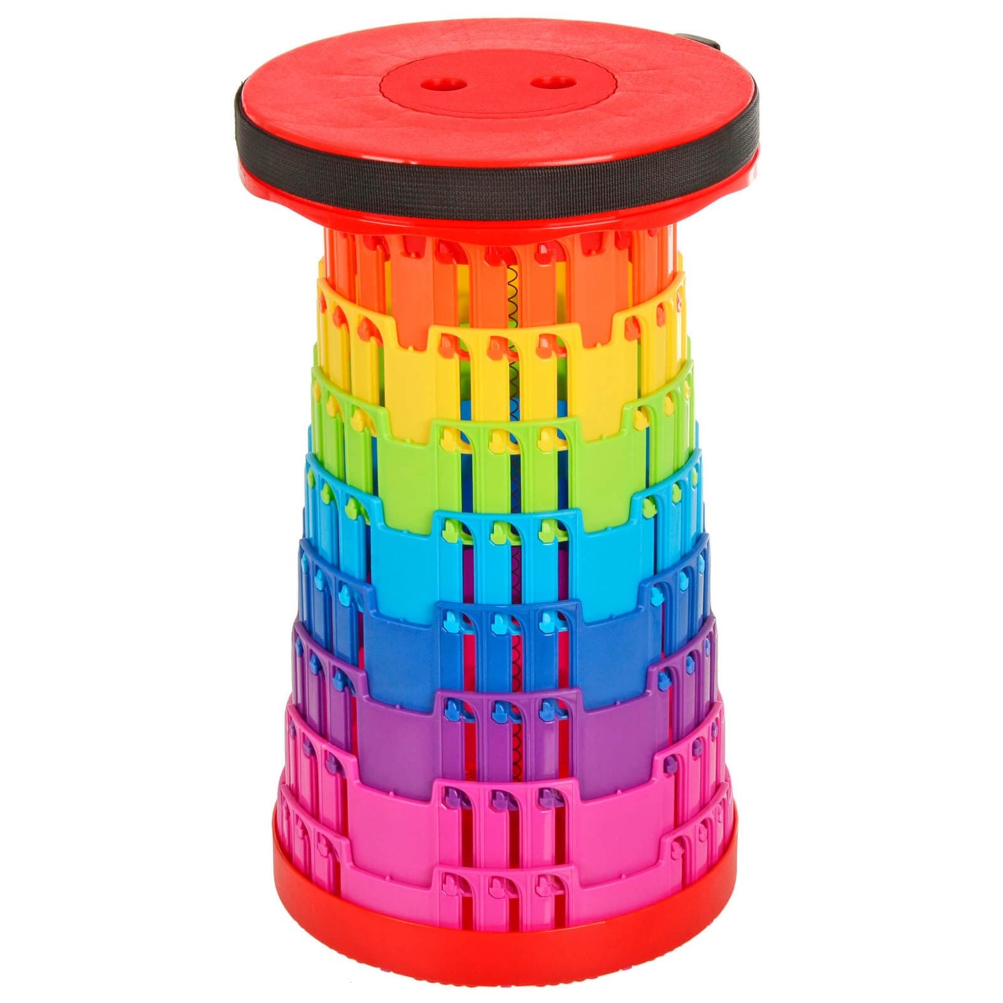 Picture of Magic Stool - Colorful Retractable Stool, Portable Telescopic Stool, Portable Camping Foldable Chair Telescopic Stools Seat for Outdoor Chairs Camping Stool