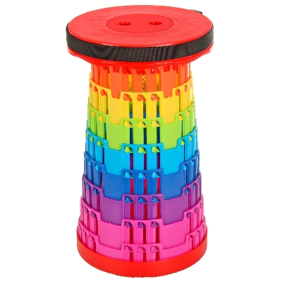 Picture of Magic Stool - Colorful Retractable Stool, Portable Telescopic Stool, Portable Camping Foldable Chair Telescopic Stools Seat for Outdoor Chairs Camping Stool