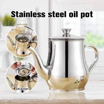 Picture of Stainless Steel Oil Strainer Pot
