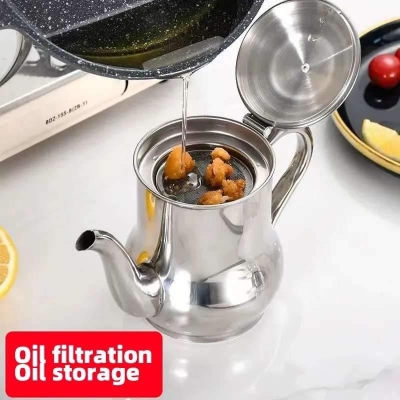 Picture of Stainless Steel Oil Strainer Pot