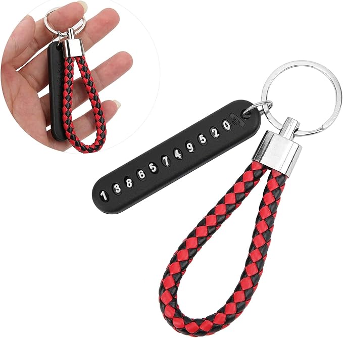 Picture of Key Ring With Phone Number