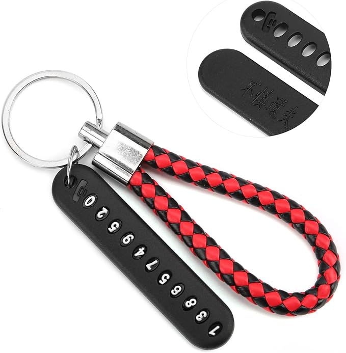 Picture of Key Ring With Phone Number