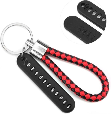 Picture of Key Ring With Phone Number