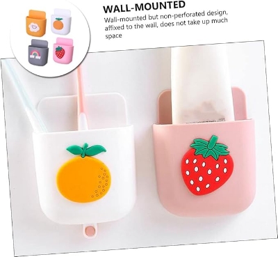 Picture of Cute Sticker Wall Mount Phone Charging Plug Holder