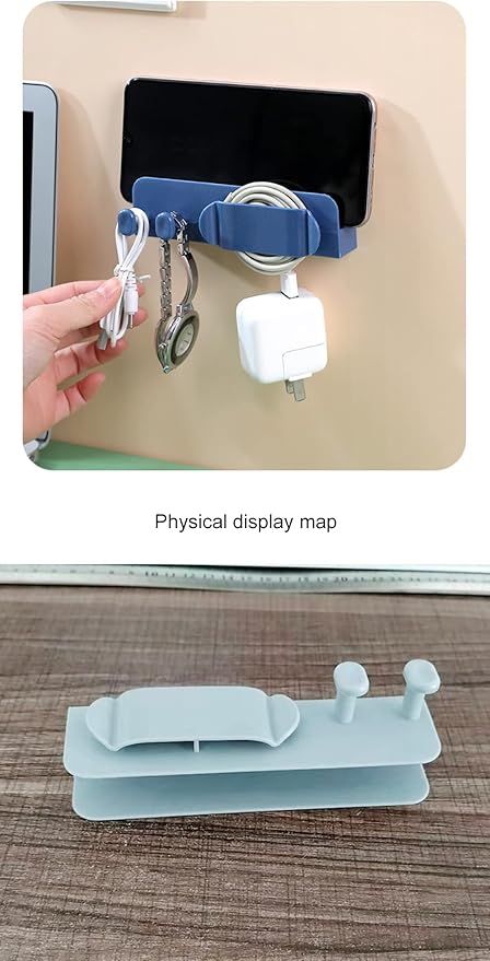 Picture of Wall Mount Phone Charging Plug Holder || Mobile Phone Charging Stand || Mobile Phone Holder Box