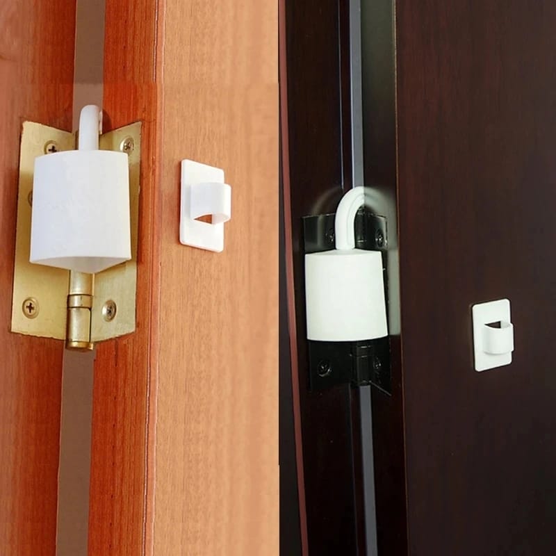 Picture of Safety Door Hinge Stopper || Baby Anti-Pinch Hand Door top Finger Pinch Guard Child Safety Door Stopper || Baby Finger Hands Anti-Pinch Protector Guard Security Door Lock