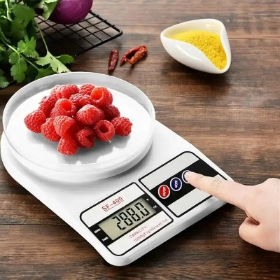 Picture of Digital Kitchen Scale 500g-10Kg || Electronic Kitchen Scale - Digital Kitchen Weighing Scale & Electronic Digital Scale Food Weight Machine for Diet, Nutrition, Health, Fitness, Baking & Cooking With LCD Display,