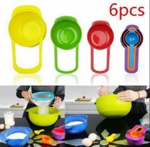 Picture of 6-Piece Measuring Spoon Set - Measuring Cup Set