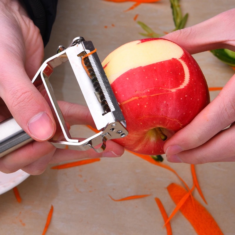 Picture of Multifunctional Vegetable Peeler Double Blade for Fruit Vegetable skin remover Cutter