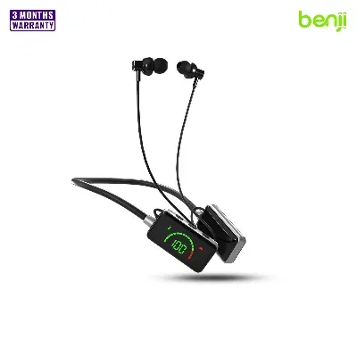 Picture of CNB05 Wireless Neckband Headphones Bluetooth 5.3 Earphones with 10mm Drivers TF Card Support Type-C Fast Charging Sweatproof Sport Earbuds