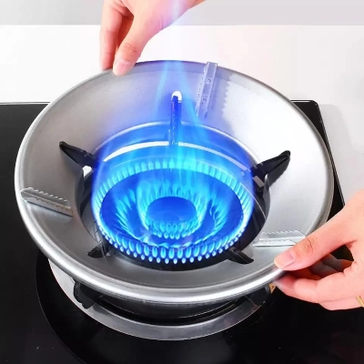 Picture of Kitchen Fire-gathering Energy Saving Windshield Gas Cooker Stand Gas Cooking Wind Shield Cover