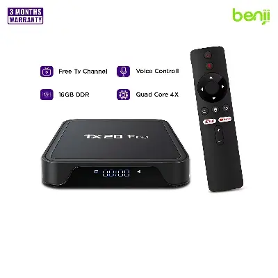 Picture of TX20 PRO Android TV Box 2025 Latest 12K Resolution 16GB RAM and 256GB ROM