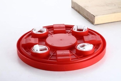 Picture of Multifunctional Trolley - Cylinder Trolley Easily Movable Stand with Wheels, Gas Trolley, LPG Cylinder Stand, Water Bottle Trolley, Flower Pot Stand