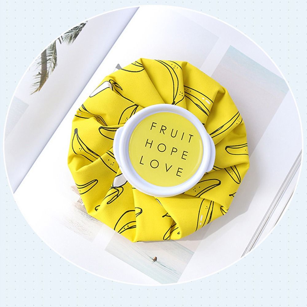 Picture of Ice Bag for Injuries, Swelling, Headache, Pain Relief, First Aid-Cold Pack Screw Top Lid-Reusable, Refillable, Flexible & Waterproof Pouch || Hot water bag