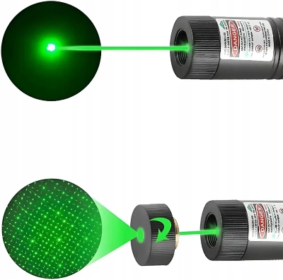 Picture of High Power Laser Light - USB Rechargeable Green Laser Pointer, 2000 Metres Laser Pointer High Power Pen, Cat Laser Toy, Long Range Green Laser Pointer for Presentations, Stargazing, Hiking (Green Light)