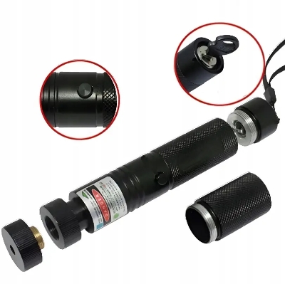 Picture of High Power Laser Light - USB Rechargeable Green Laser Pointer, 2000 Metres Laser Pointer High Power Pen, Cat Laser Toy, Long Range Green Laser Pointer for Presentations, Stargazing, Hiking (Green Light)