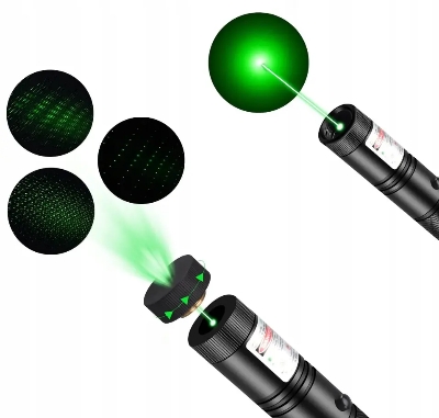 Picture of High Power Laser Light - USB Rechargeable Green Laser Pointer, 2000 Metres Laser Pointer High Power Pen, Cat Laser Toy, Long Range Green Laser Pointer for Presentations, Stargazing, Hiking (Green Light)