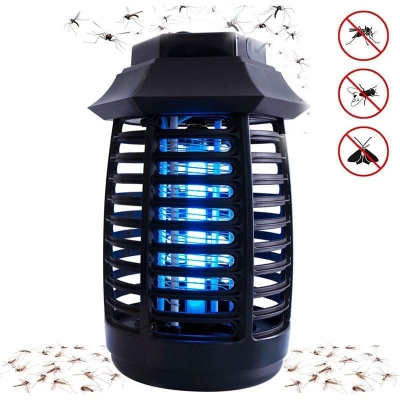 Picture of Electric Shock Mosquito Killer Lamp - Anti-Mosquito Lamp, Insectaway UV Electric Fly Killer Indoor Fly Trap Insect Killer Mosquito Killer Lamp