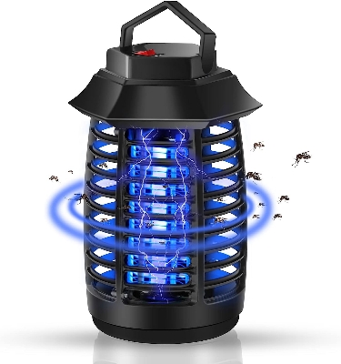 Picture of Electric Shock Mosquito Killer Lamp - Anti-Mosquito Lamp, Insectaway UV Electric Fly Killer Indoor Fly Trap Insect Killer Mosquito Killer Lamp