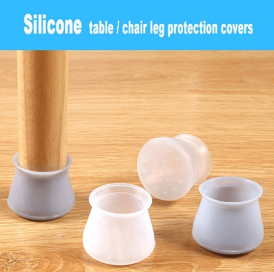 Picture of Chair Leg Protector - Non Slip Chair Feet Covers, Silicone Rubber For Legs Furniture Sofa, Chair, Table, Cabinet, Bed, Tea Table Leg Protectors, Silicone floor protector, Foot Cover