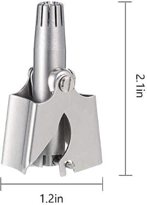 Picture of Manual Nose Hair Trimmer - Portable Stainless Steel Nose Hair Remover for Men & Women  || Professional Manual Nose Hair Tweezers Remover for Man & Women