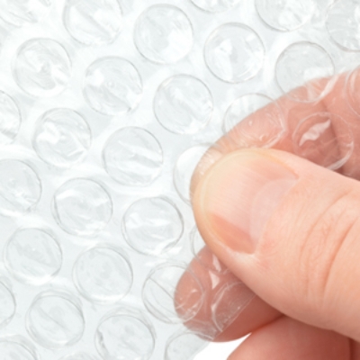 Picture of Bubble Wrapping Poly 100 Yard Full Roll - Best Quality Air Bubble Rolls, Bubble Wrap for Packaging Material Single Side 3mm Bubble