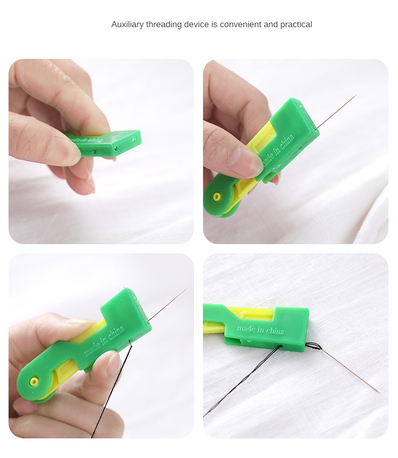 Picture of Sewing Kit Box || Sewing Basket Organizer with Needles and Kit - Large needle boxes, ten lines, needle a measuring tape, scissors, Ershao, pins, buttons