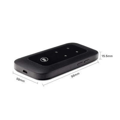 Picture of JioFi LTE OEM MF680S 4g router with sim card pocket router 2100mAh Type-C Cat4 pocket wifi 4g router