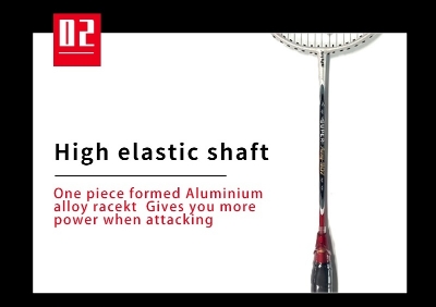 Picture of 2pcs Children's Training Badminton Racket Teenagers for Outdoor Training In School Training Institution || badminton professional racket