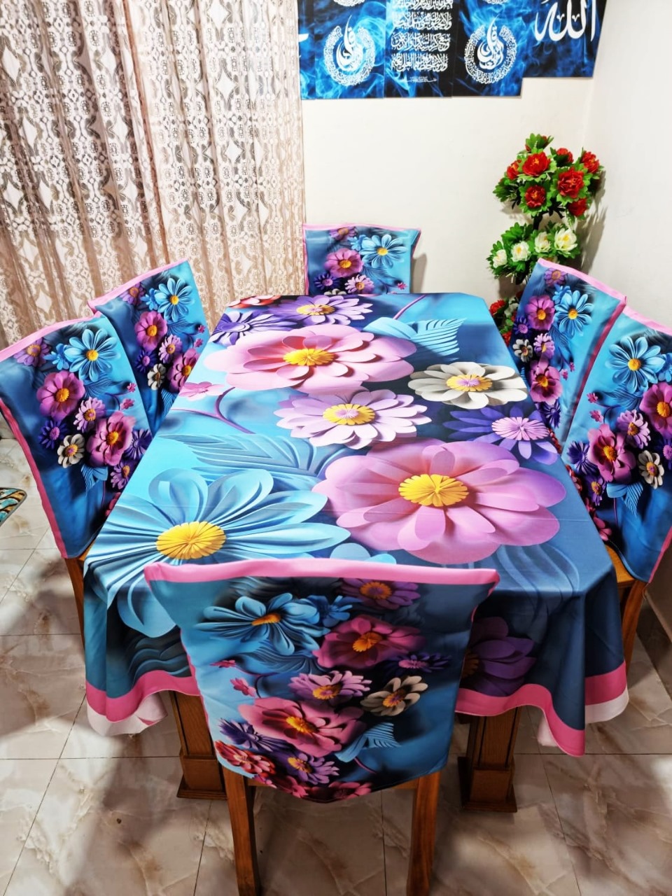 Picture of Original 3D Printed Dining Chair Table Cover