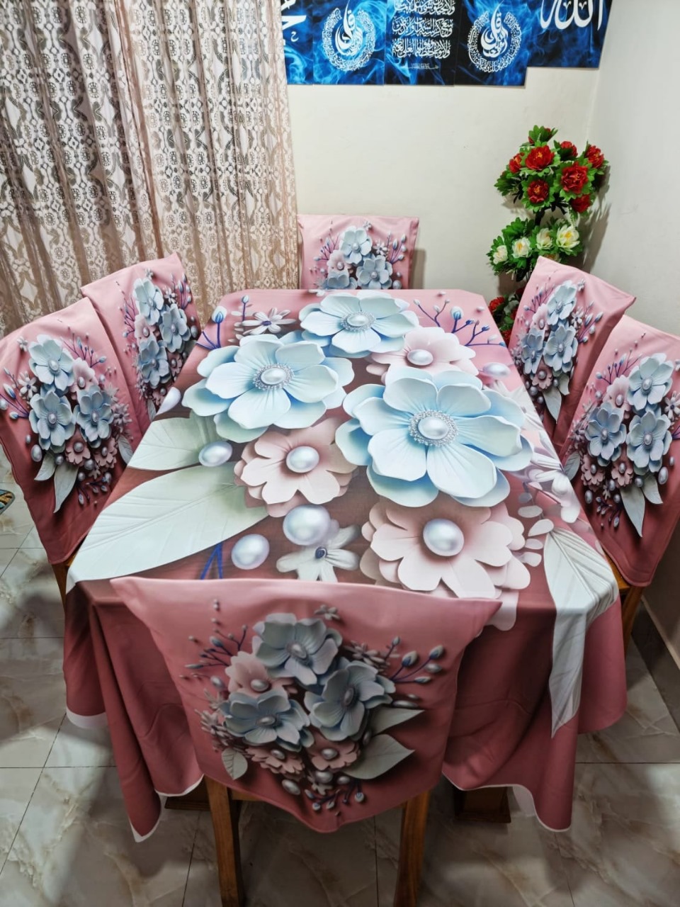 Picture of Original 3D Printed Dining Chair Table Cover