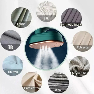 Picture of Portable Steamer Travel Iron, Micro Steamr Mini 30W Ironing Machine Handheld Steamer Iron Press Mini Steam Iron for Travel