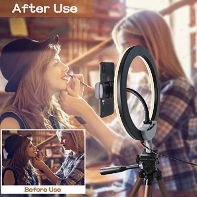 Picture of LED Ringlight Photography Beauty Light-10 inch