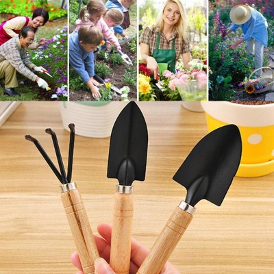 Picture of 3 pcs Large Garden Tools Set Garden Tools Set Large 10" - 3 PCS gardening tools, Garden tool