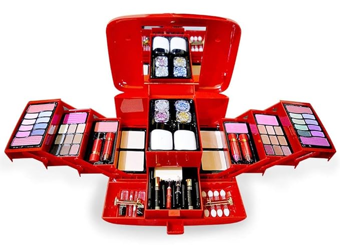 Picture of Big Size Long Lasting Bridal Professional Waterproof Complete Bridal Makeover Makeup Kit with Makeup Brush Set || Full Professional Makeup Set Box Cosmetics For Women