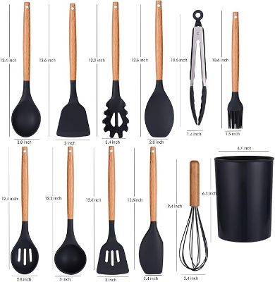 Picture of 12 PIECE SILICONE KITCHEN SET