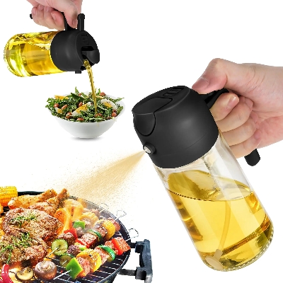 Picture of 2 in 1 Oil Dispenser Bottle, Multifunctional Oil Dispenser
