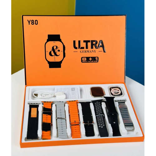 Picture of Y80 Ultra Smart watch with 8 Strap
