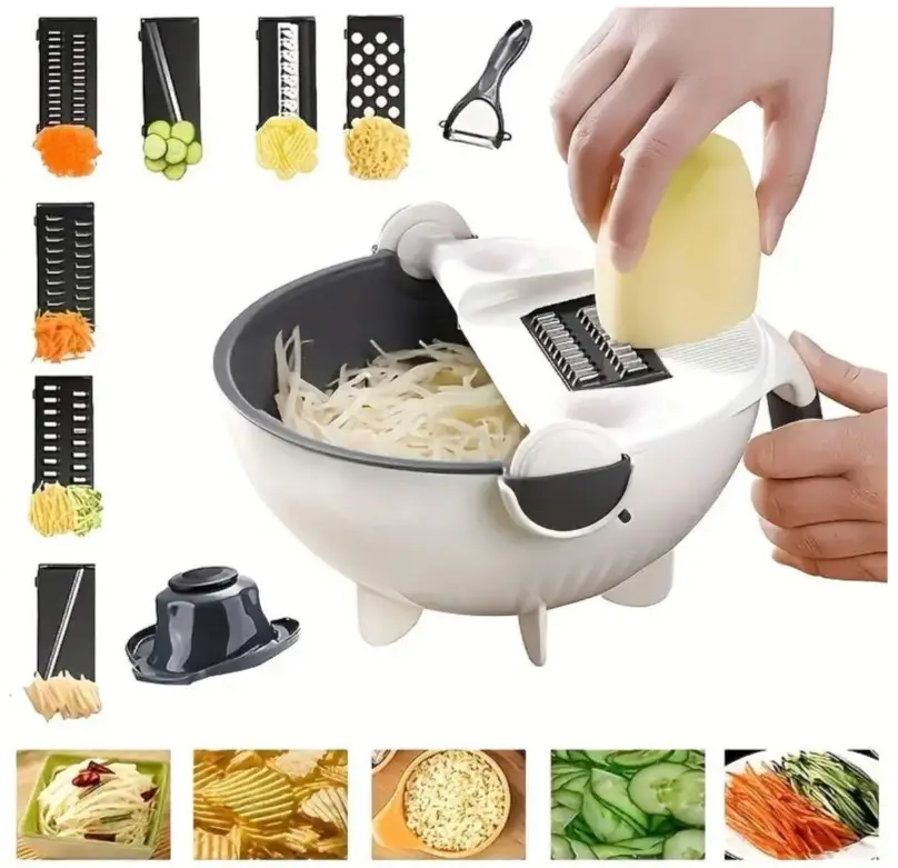 Picture of Best Vegetable Cutter 9 in 1 Combo