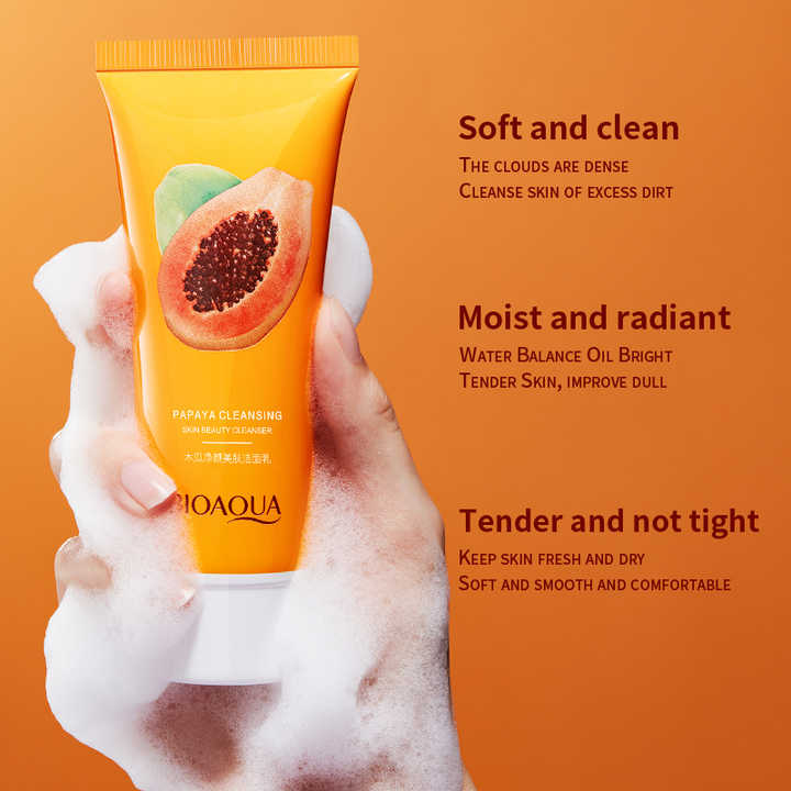 Picture of Bioaqua Papaya Purifying Cleanser Face Wash- 100g